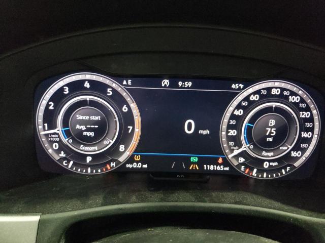 1V2NR2CA4KC507494 - 2019 VOLKSWAGEN ATLAS SEL PREMIUM Boz foto 9