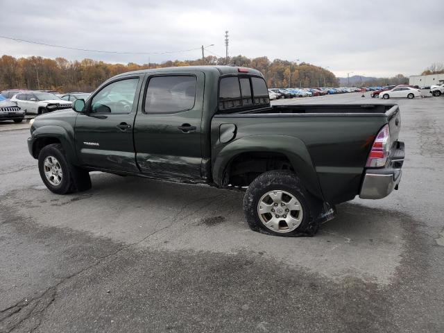 3TMLU4EN7CM094621 - 2012 TOYOTA TACOMA DOUBLE CAB GREEN photo 2