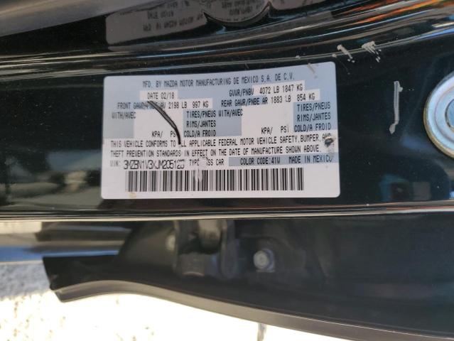 3MZBN1V3XJM205128 - 2018 MAZDA 3 TOURING Siyah fotoğraf 13