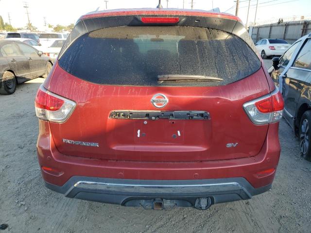 5N1AR2MN0EC688661 - 2014 NISSAN PATHFINDER S RED photo 6