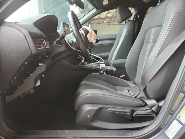 2HGFE2F54NH550168 - 2022 HONDA CIVIC SPORT GRAY photo 7