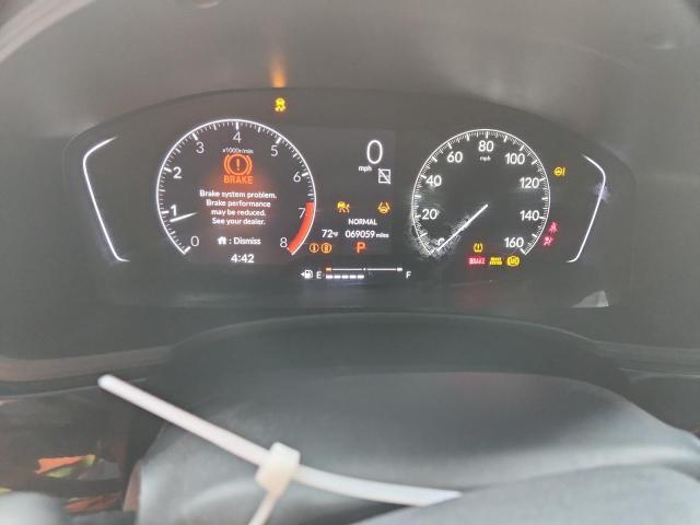 2HGFE2F54NH550168 - 2022 HONDA CIVIC SPORT GRAY photo 9