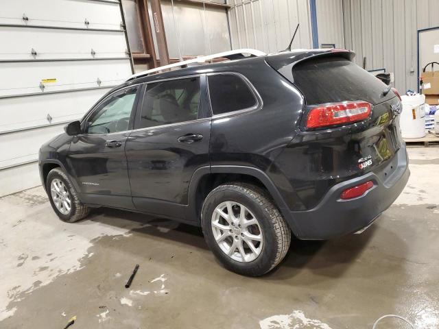 1C4PJMCS8FW546423 - 2015 JEEP CHEROKEE LATITUDE BLACK photo 2