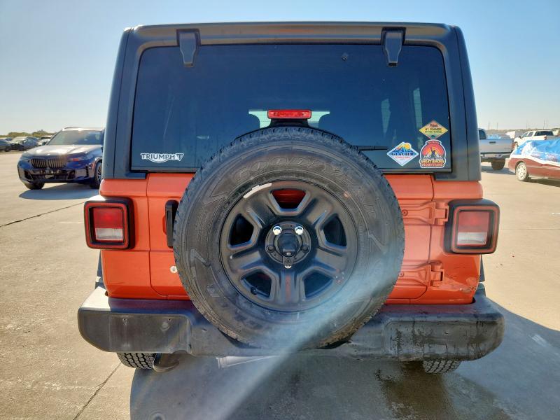 1C4HJXDN6JW229280 - 2018 JEEP WRANGLER U SPORT Narıncı foto 6