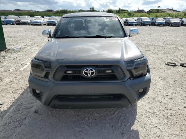 5TFJX4CN8DX022906 - 2013 TOYOTA TACOMA DOUBLE CAB GRAY photo 5