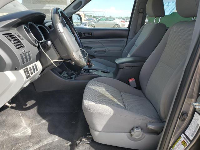 5TFJX4CN8DX022906 - 2013 TOYOTA TACOMA DOUBLE CAB GRAY photo 7