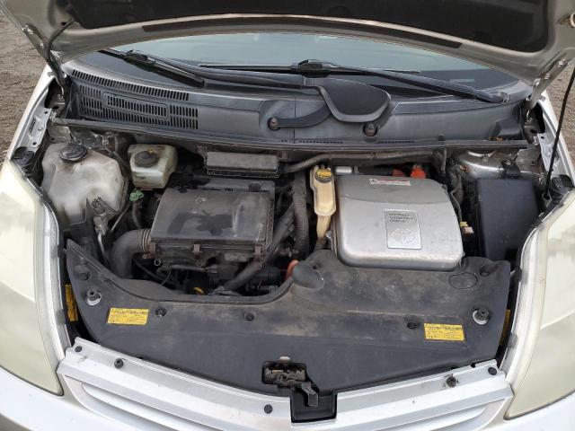 JTDKB20U157037560 - 2005 TOYOTA PRIUS SILVER photo 11