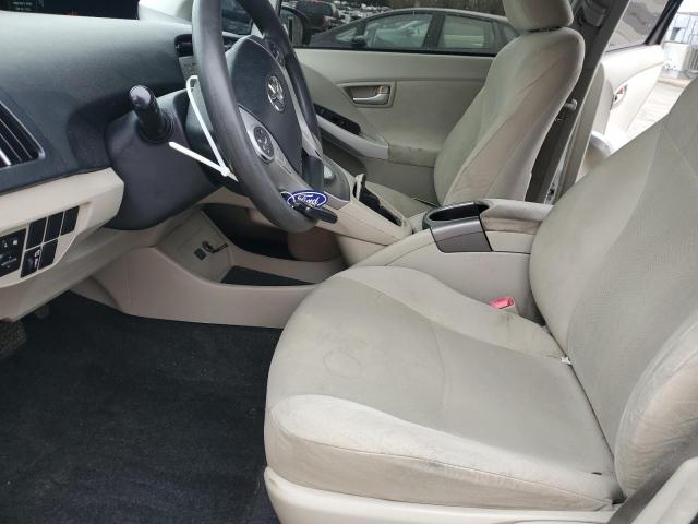 JTDKN3DUXC5534476 - 2012 TOYOTA PRIUS 白色 照片 7