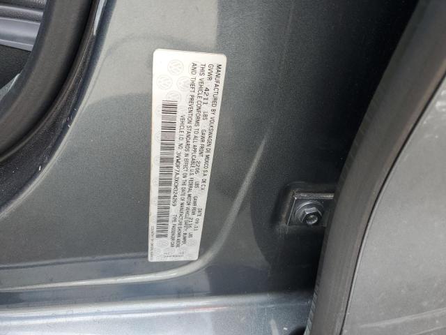 3VWDP7AJXCM324259 - 2012 VOLKSWAGEN JETTA SE GRAY photo 13