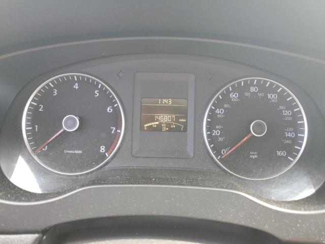 3VWDP7AJXCM324259 - 2012 VOLKSWAGEN JETTA SE GRAY photo 9