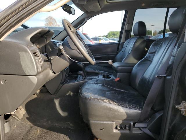 1J4GW48S64C349401 - 2004 JEEP GRAND CHER LAREDO შავი ფოტო 7