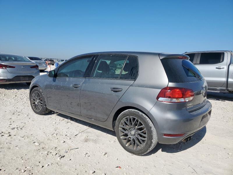 WVWDB7AJ2DW125516 - 2013 VOLKSWAGEN GOLF GRAY photo 2