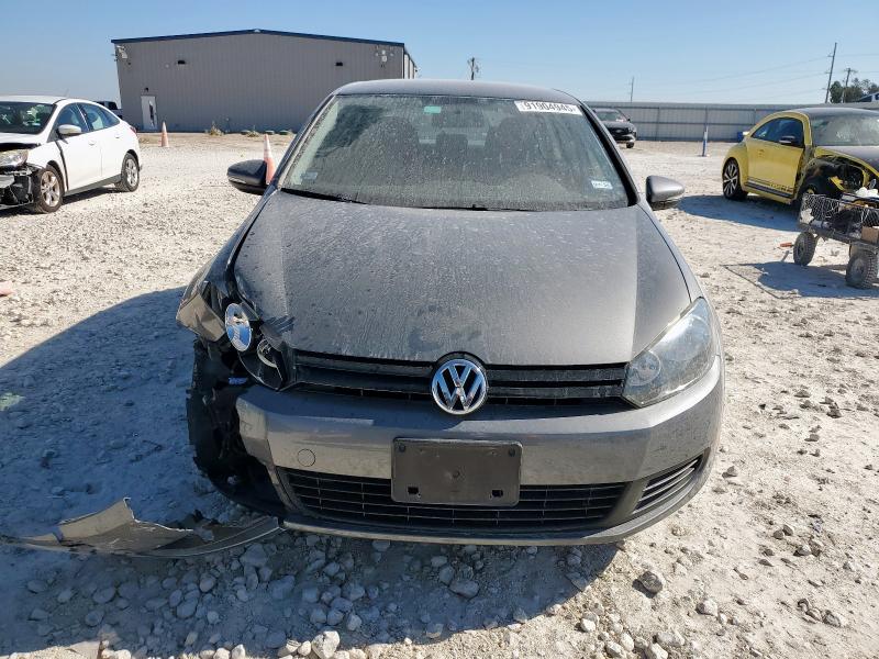 WVWDB7AJ2DW125516 - 2013 VOLKSWAGEN GOLF GRAY photo 5
