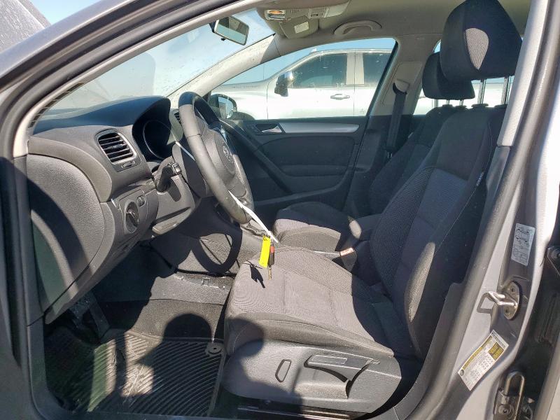 WVWDB7AJ2DW125516 - 2013 VOLKSWAGEN GOLF GRAY photo 7