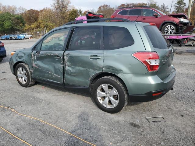 JF2SJAEC7EH553947 - 2014 SUBARU FORESTER 2.5I PREMIUM მწვანე ფოტო 2