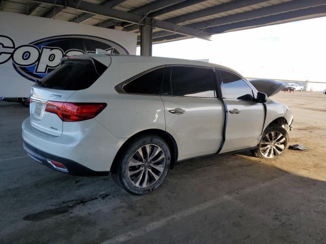5FRYD4H47GB054931 - 2016 ACURA MDX TECHNOLOGY WHITE photo 3