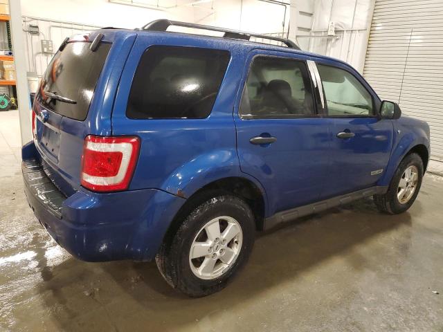 1FMCU031X8KA08737 - 2008 FORD ESCAPE XLT 蓝色 照片 3