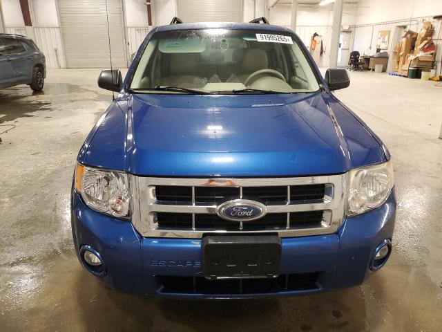 1FMCU031X8KA08737 - 2008 FORD ESCAPE XLT 蓝色 照片 5