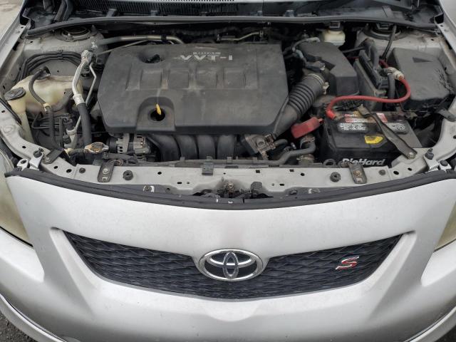 1NXBU40E89Z150620 - 2009 TOYOTA COROLLA BASE 银色 照片 11