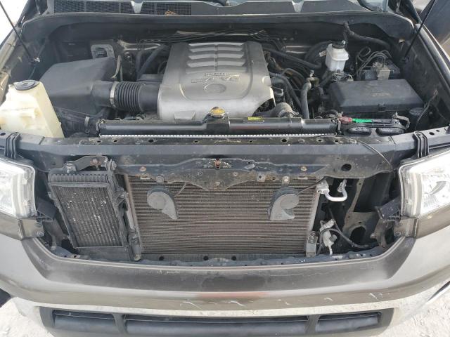 5TFRV54137X022407 - 2007 TOYOTA TUNDRA DOUBLE CAB SR5 GRAY photo 11