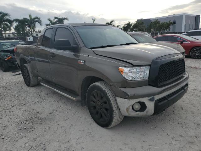 5TFRV54137X022407 - 2007 TOYOTA TUNDRA DOUBLE CAB SR5 GRAY photo 4