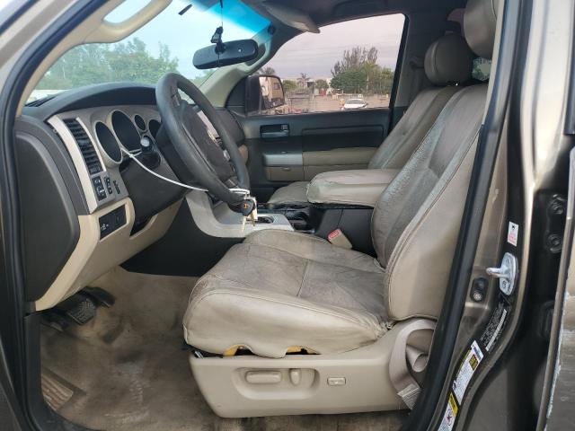 5TFRV54137X022407 - 2007 TOYOTA TUNDRA DOUBLE CAB SR5 GRAY photo 7