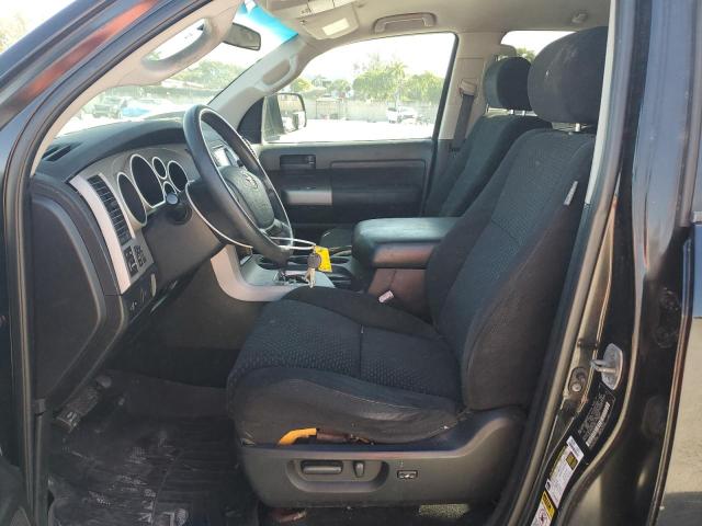 5TBBT54197S456921 - 2007 TOYOTA TUNDRA DOUBLE CAB SR5 BLACK photo 7