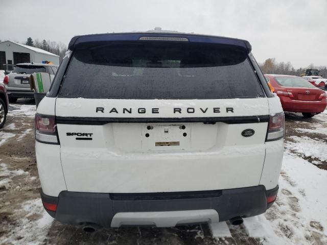 SALWR2VFXGA551302 - 2016 LAND ROVER RANGE ROVE HSE WHITE photo 6