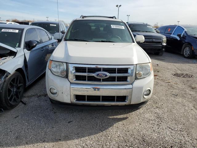 1FMCU9EG5BKB22111 - 2011 FORD ESCAPE LIMITED WHITE photo 5
