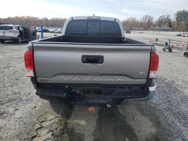3TMBZ5DN3GM004519 - 2016 TOYOTA TACOMA DOUBLE CAB Srebrny zdjęcie 6
