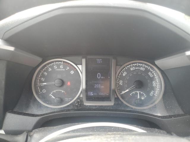 3TMBZ5DN3GM004519 - 2016 TOYOTA TACOMA DOUBLE CAB Srebrny zdjęcie 9