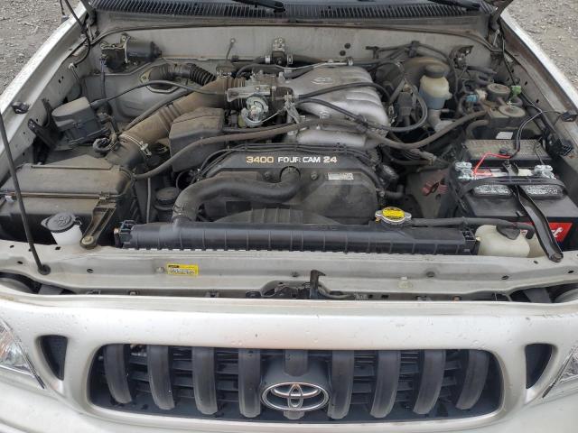 5TEGN92N81Z859321 - 2001 TOYOTA TACOMA DOUBLE CAB PRERUNNER SILVER photo 11
