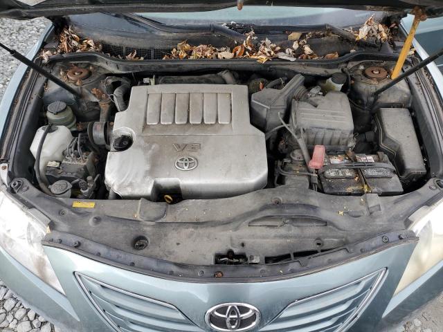JTNBK46K973010128 - 2007 TOYOTA CAMRY LE მწვანე ფოტო 11