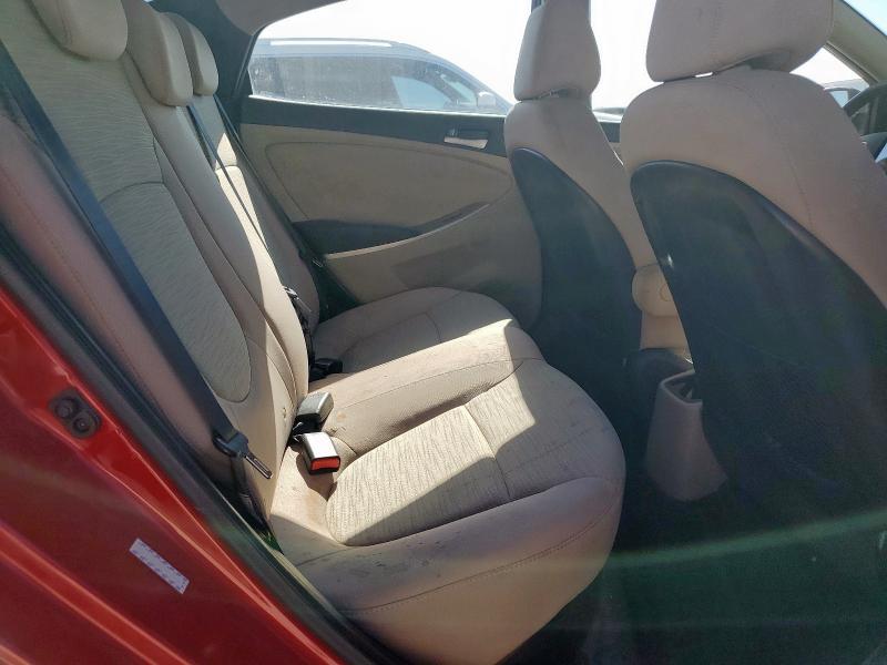 KMHCT4AE6HU355860 - 2017 HYUNDAI ACCENT SE 红色 照片 10