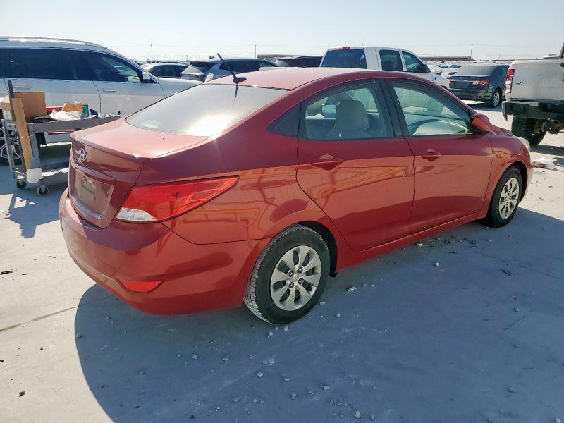 KMHCT4AE6HU355860 - 2017 HYUNDAI ACCENT SE 红色 照片 3