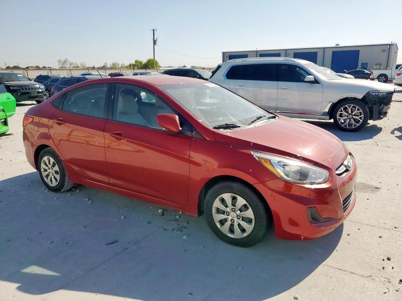 KMHCT4AE6HU355860 - 2017 HYUNDAI ACCENT SE 红色 照片 4