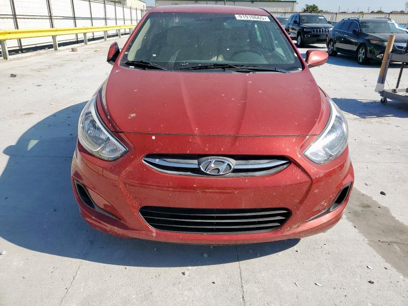 KMHCT4AE6HU355860 - 2017 HYUNDAI ACCENT SE 红色 照片 5
