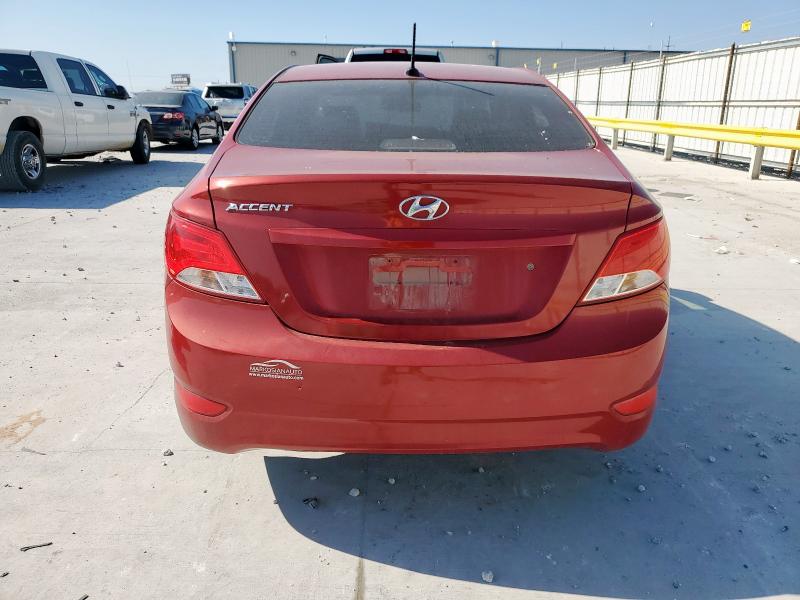 KMHCT4AE6HU355860 - 2017 HYUNDAI ACCENT SE 红色 照片 6