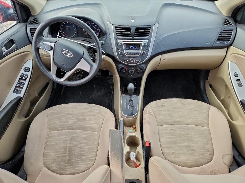 KMHCT4AE6HU355860 - 2017 HYUNDAI ACCENT SE 红色 照片 8