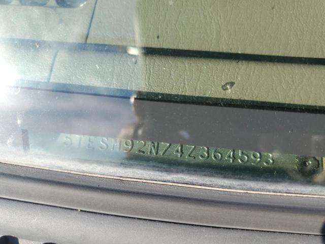 5TESM92N74Z364593 - 2004 TOYOTA TACOMA XTRACAB PRERUNNER TAN photo 12