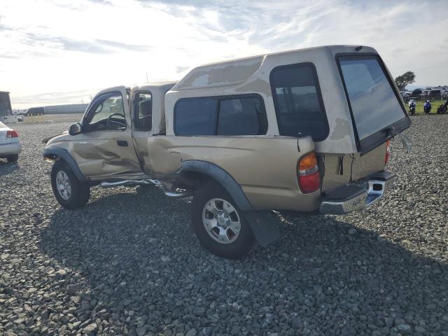 5TESM92N74Z364593 - 2004 TOYOTA TACOMA XTRACAB PRERUNNER TAN photo 2