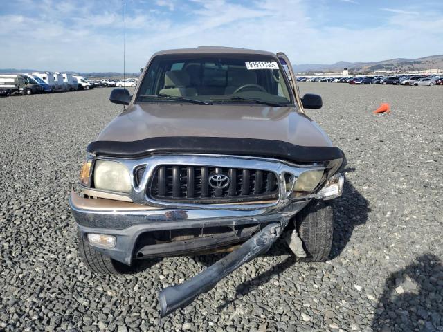 5TESM92N74Z364593 - 2004 TOYOTA TACOMA XTRACAB PRERUNNER TAN photo 5