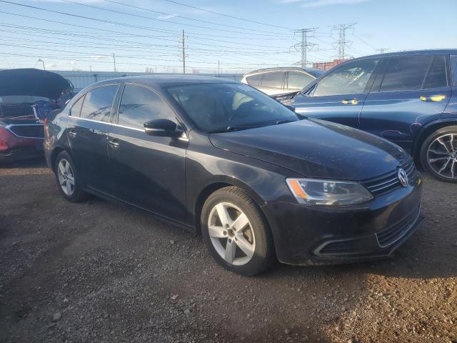 3VWLL7AJXDM287920 - 2013 VOLKSWAGEN JETTA TDI BLACK photo 4
