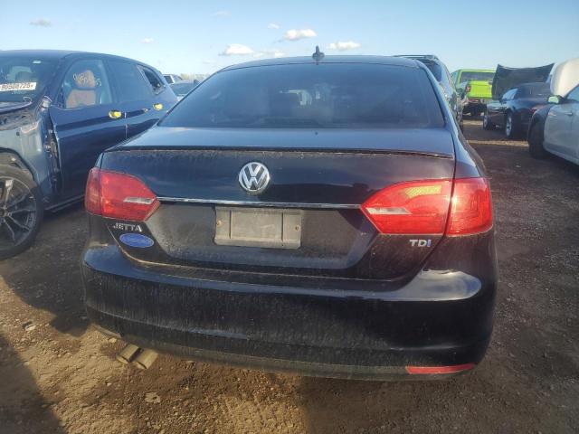 3VWLL7AJXDM287920 - 2013 VOLKSWAGEN JETTA TDI BLACK photo 6