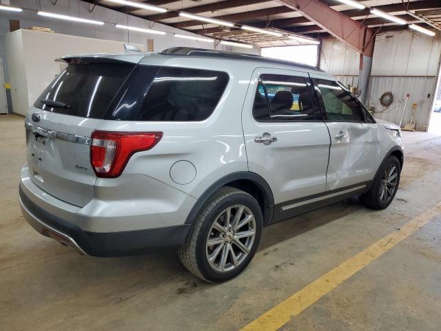 1FM5K8F84HGA16745 - 2017 FORD EXPLORER LIMITED Сріблястий фото 3