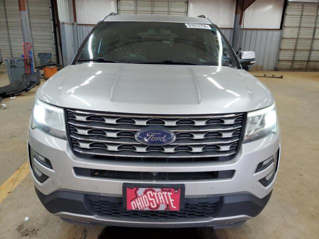 1FM5K8F84HGA16745 - 2017 FORD EXPLORER LIMITED Сріблястий фото 5