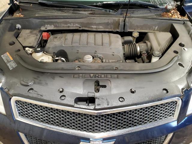 1GNKRGED3BJ352612 - 2011 CHEVROLET TRAVERSE LT BLUE photo 12