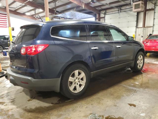 1GNKRGED3BJ352612 - 2011 CHEVROLET TRAVERSE LT BLUE photo 3