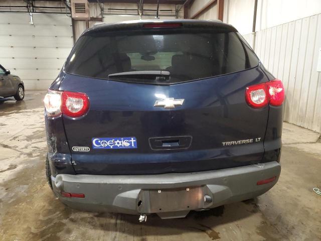 1GNKRGED3BJ352612 - 2011 CHEVROLET TRAVERSE LT BLUE photo 6