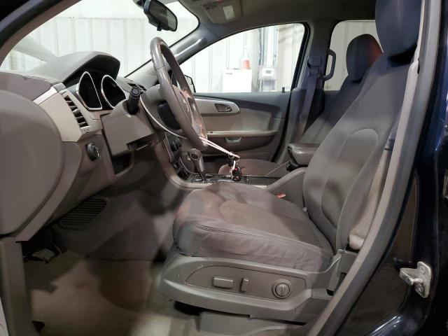 1GNKRGED3BJ352612 - 2011 CHEVROLET TRAVERSE LT BLUE photo 7